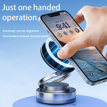 UltraHold 360° Flexibility – Magnetic Suction Phone Stand