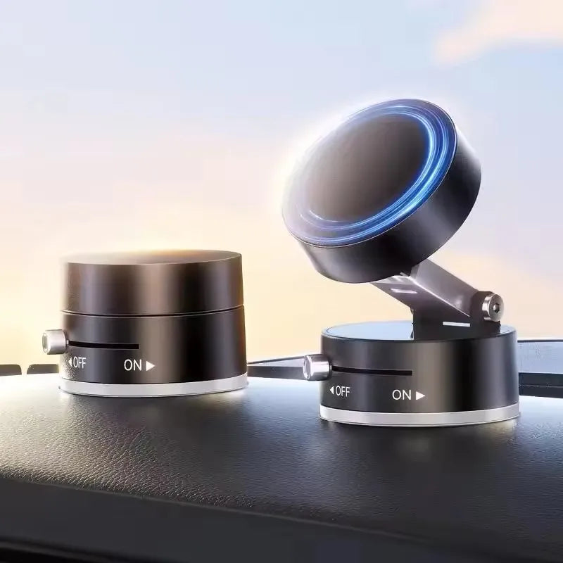 Vacuum Suction Cup Magnetic Phone Holder Multifunctional Folding Lazy Phone Holder 3 Colors Universal Car Interior Accessories