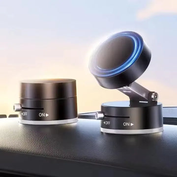 Vacuum Suction Cup Magnetic Phone Holder Multifunctional Folding Lazy Phone Holder 3 Colors Universal Car Interior Accessories