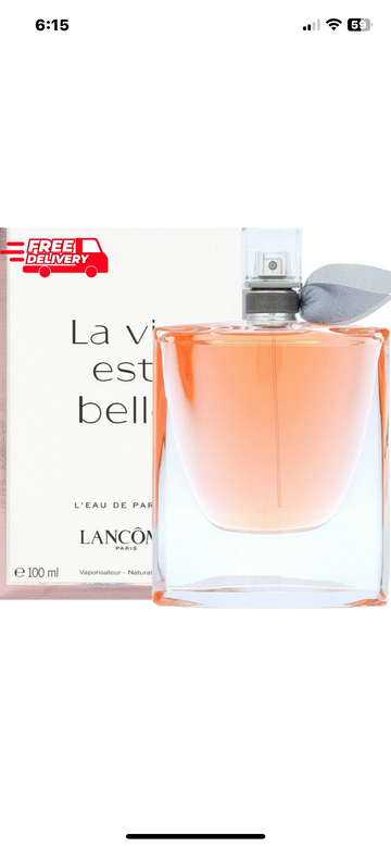 Lancome La Vie Est Belle Eau de Parfum 3.4oz Spray Perfume for Women New Sealed