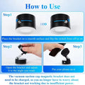 Vacuum Suction Cup Magnetic Phone Holder Multifunctional Folding Lazy Phone Holder 3 Colors Universal Car Interior Accessories