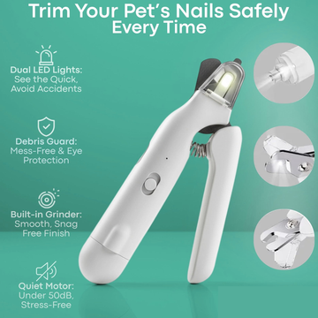 Pet Nail Trimmer™  - Rechargeable 2-in-1