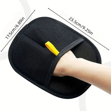 🧤 2-in-1 Pet Grooming & Hair Remover Glove – Clean Furniture, Clothes & Pets in One Swipe!
