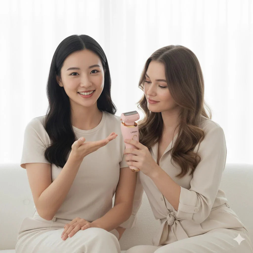 Livora™ SmoothGlide Electric Shaver – Waterproof Hair Removal Electric Razor